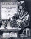 Erasmus of Rotterdam 1526 copper engraving 7x5in. National gallery of art, Washington